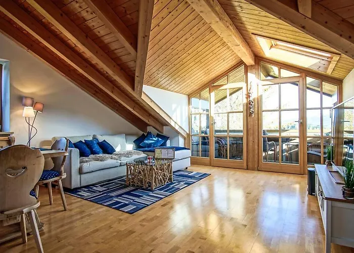 Apartman Alpenblick Am Weissensee Ruhiges Mit Balkon, Kamin Und Netflix Füssen